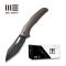 Ніж складаний туристичний WE Knife Ignio Mystery Box, (8.4 см) CPM 20CV / титан 6AL4V бронзовий