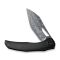 Ніж складаний туристичний WE Knife Ignio Mystery Box Ignio Mystery Box, (8.39 см) Damasteel (Hakkapella) / 6AL4V Titanium чорний