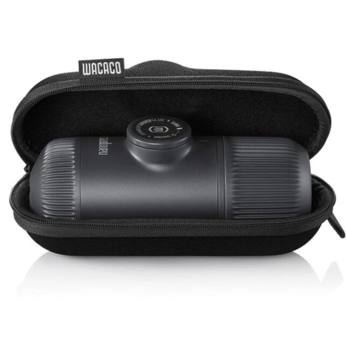 Набір Wacaco Nanopresso: кавоварка, адаптер для капсул та рушники бариста