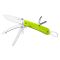 Багатофункціональний ніж Ruike Trekker LD43, (8.5 см) 12C27 / G10 зелений, 15 інстр.