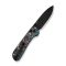 Ніж складаний кишеньковий Civivi Elementum (Crossbar Lock), (7.51 см) CPM S35VN / Nebula FatCarbon Fiber чорний/червоний/синій/білий
