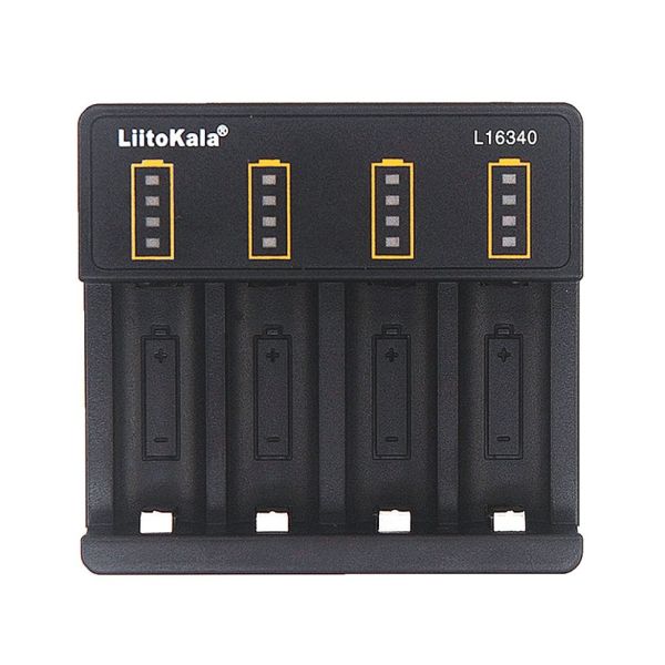 Універсальний  зарядний пристрій LiitoKala Lii-L16340 на 4 канали