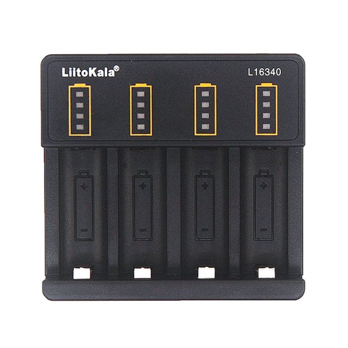 Універсальний  зарядний пристрій LiitoKala Lii-L16340 на 4 канали
