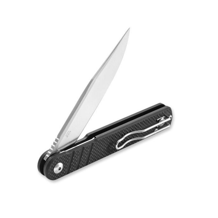 Ніж складаний туристичний Ganzo G772-BK (8.9 см) 8CR14 / G10 чорний