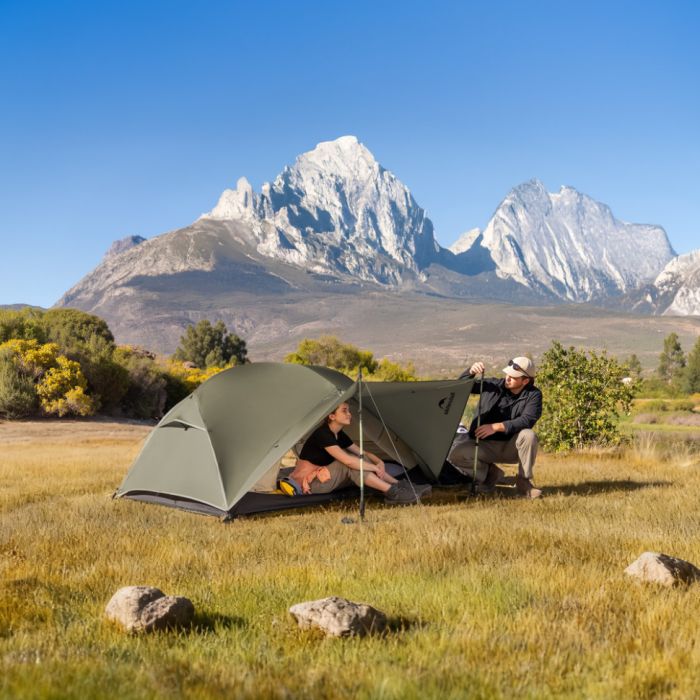 Намет тримісний ультралегкий Naturehike Mongar UL CNK2550WS037, зелений