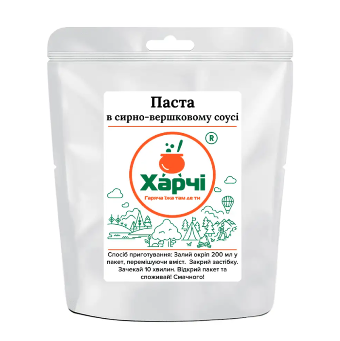 Паста в сирно-вершковому соусі