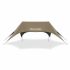Тент туристичний Naturehike Cloud Skies Tarp Lite CNK2650WS023, 960 х 485 х 260 см, темно-коричневий