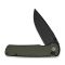 Ніж складаний туристичний Civivi Iron Tide (8.2 см) 14C28N / Aluminum зелений