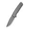 Ніж складаний туристичний Civivi Iron Tide (8.2 см) 14C28N / Aluminum сірий