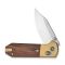 Ніж складаний кишеньковий Civivi Yonder Clip Point (7.3 см) 14C28N / Wood and Brass натуральний