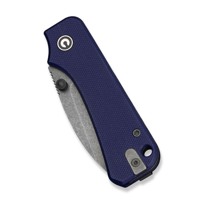 Ніж складаний кишеньковий Civivi Baby Banter Slip Joint (6 см) Nitro-V / G10 синій