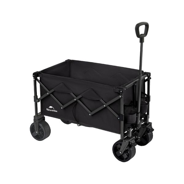 Складаний легкий кемпінговий візочок Naturehike CNK2350JJ012, 100 л, чорний