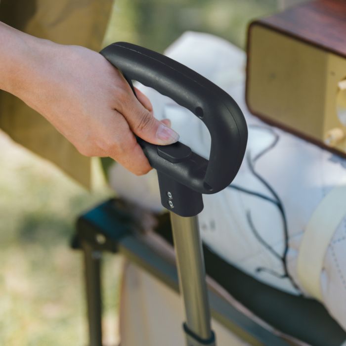 Складаний легкий кемпінговий візочок Naturehike CNK2350JJ012, 100 л, чорний