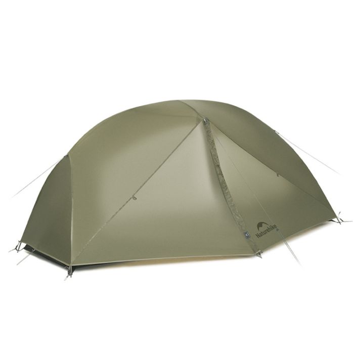 Намет надлегкий одномісний Naturehike Mongar Hiking Tent Pro CNK2550WS037, 20D, зелений