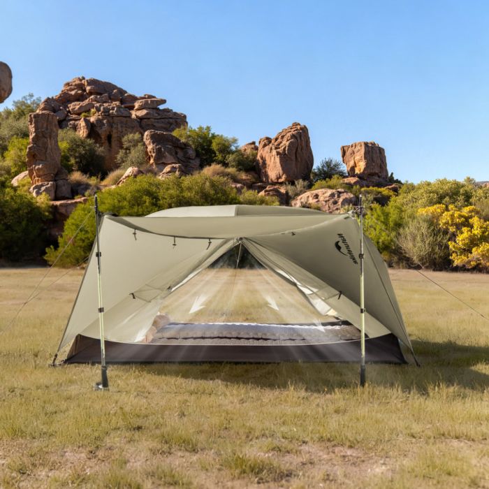 Намет надлегкий одномісний Naturehike Mongar Hiking Tent Pro CNK2550WS037, 20D, зелений