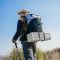 Килимок туристичний складаний одномісний IXPE Naturehike CNK2650WS010 з алюмінієвою плівкою, 200x60x2.3 см, жовтий