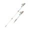 Трекінгова палиця Naturehike CNK2550DS013, 90-120 см, блакитна