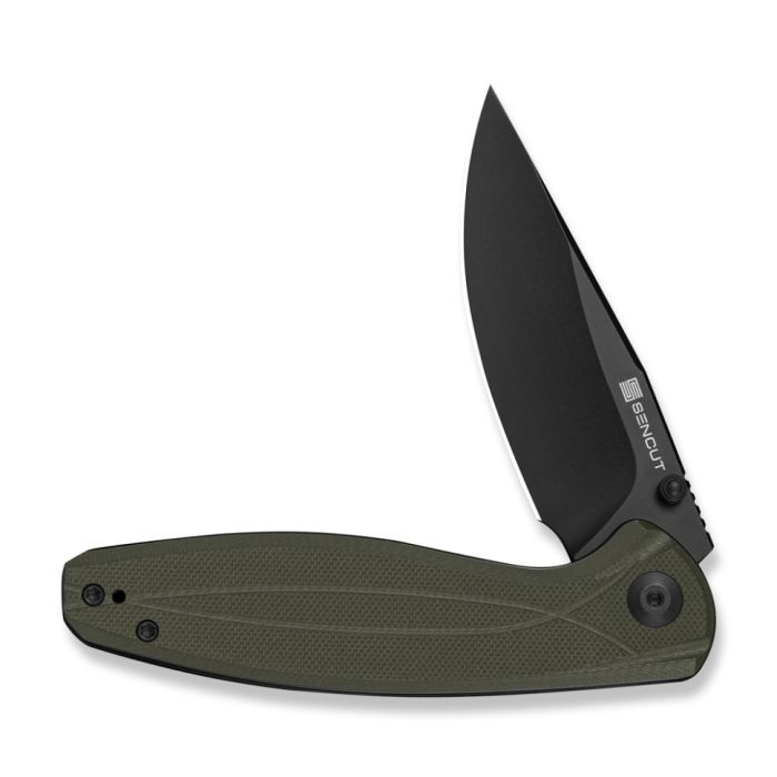 Ніж складаний туристичний Sencut Vyrce (8.9 см) D2 / G10 оливково-зелений