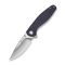 Ніж складаний туристичний Sencut Vyrce (8.9 см) D2 / Canvas Micarta фіолетовий