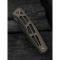 Ніж складаний туристичний Weknife Dressytak (8.6 см) Bohler M390 / Titanium бронзовий