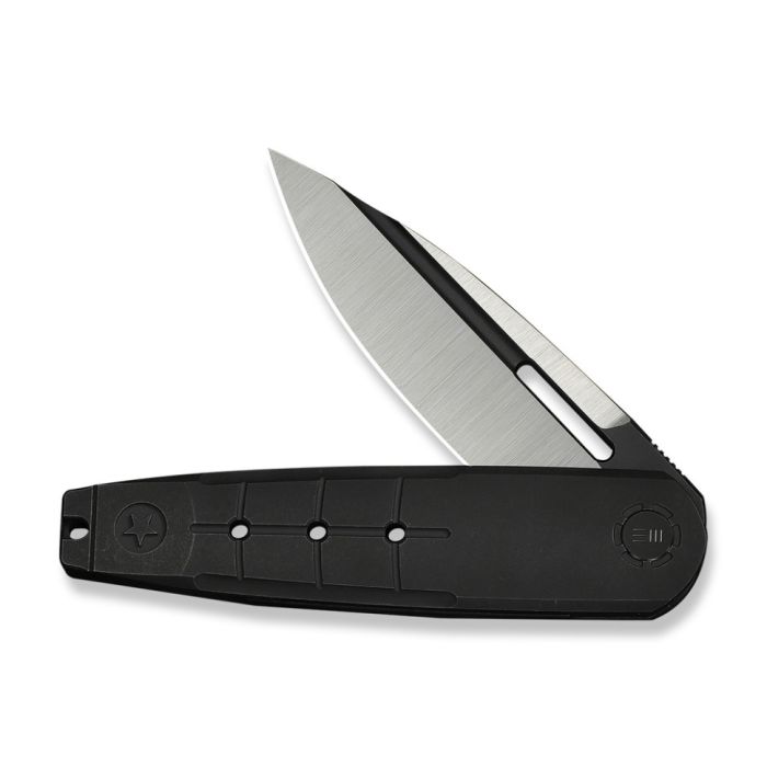 Ніж складаний туристичний Weknife Hull (9.9 см) Bohler M390 / Titanium чорний