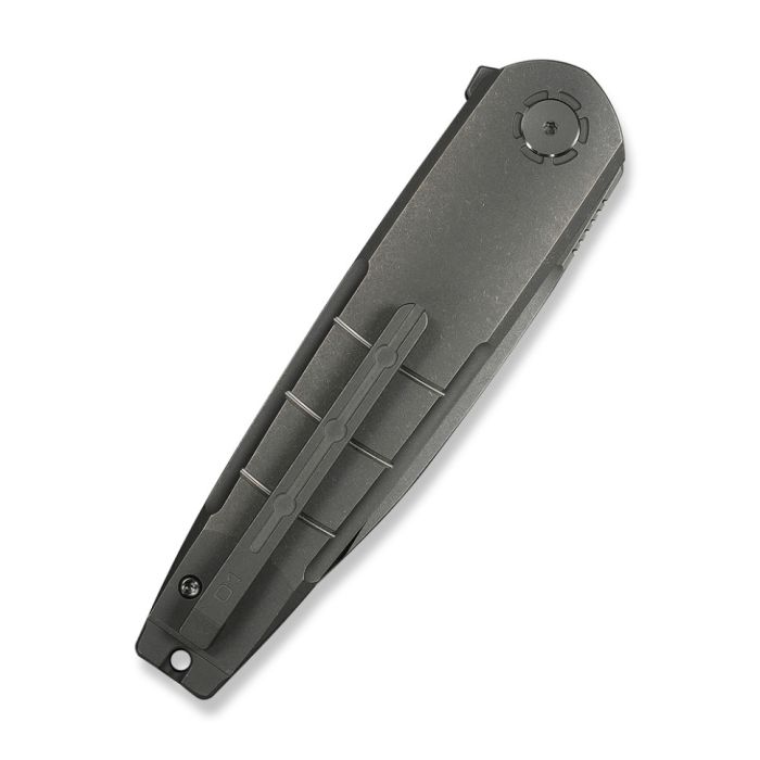 Ніж складаний туристичний Weknife Hull (9.9 см) Bohler M390 / Titanium сірий