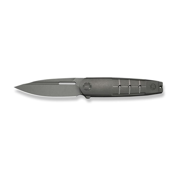 Ніж складаний туристичний Weknife Hull (9.9 см) Bohler M390 / Titanium сірий