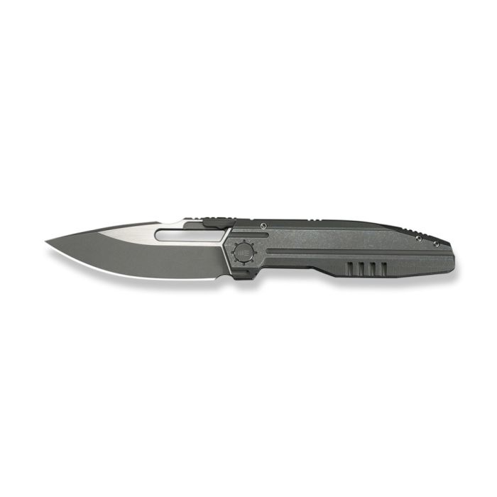 Ніж складаний туристичний Weknife Reveille (9.7 см) Bohler M390 / Titanium оливково-сірий