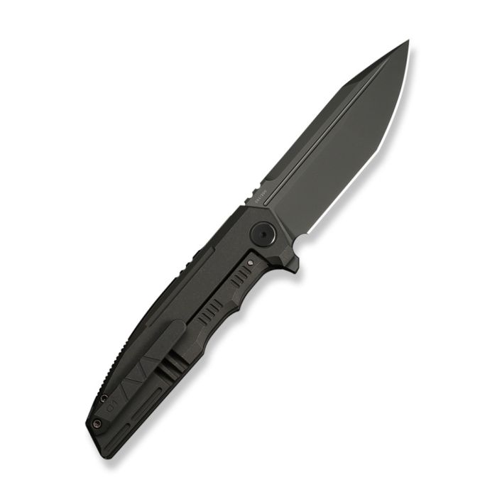 Ніж складаний туристичний Weknife Breach (9.8 см) Bohler M390 / Titanium вугільно-сірий