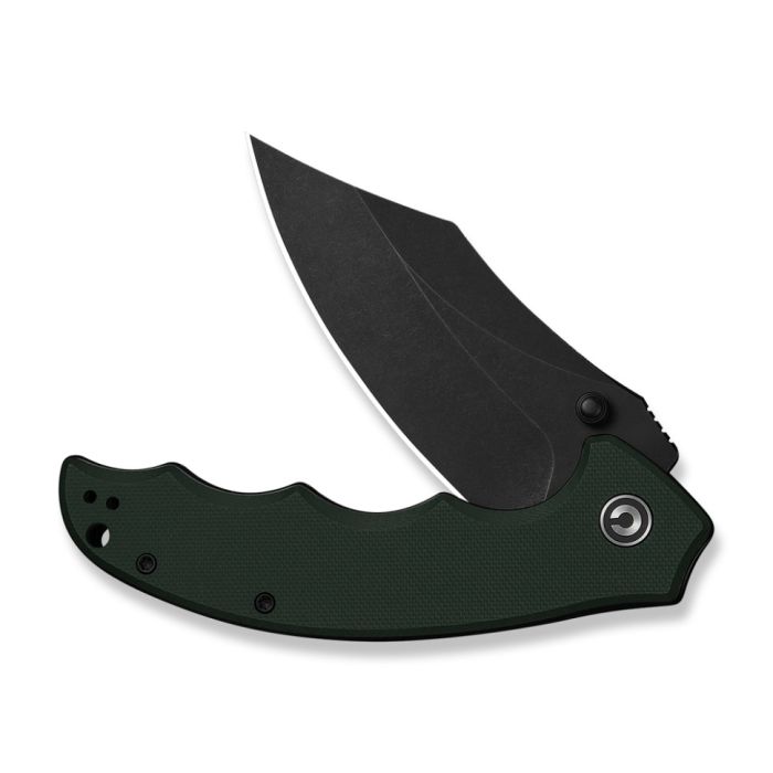 Ніж складаний туристичний Civivi Pentad (8.8 см) Nitro-V / G10 зелений