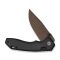 Ніж складаний туристичний Civivi Elite Brova, (8.7 см) CPM S35VN / Aluminum чорний