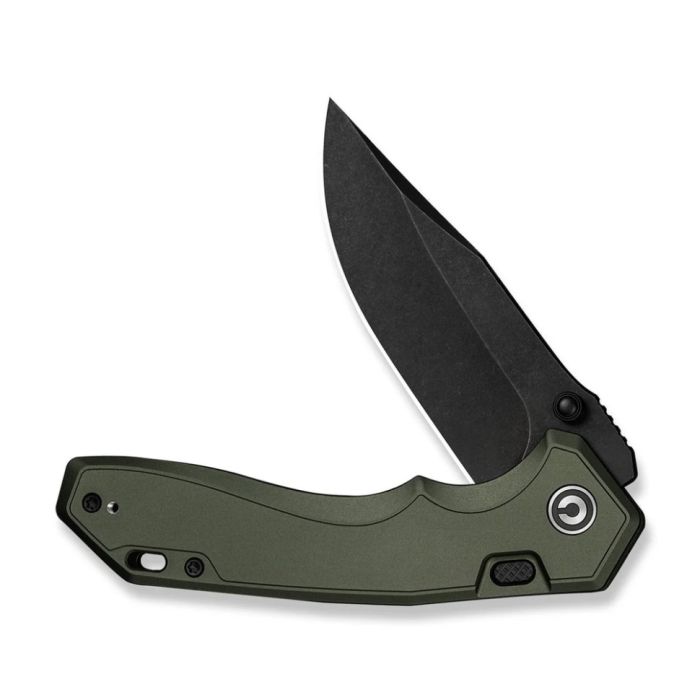Ніж складаний туристичний Civivi Elite Brova, (8.7 см) CPM S35VN / Aluminum зелений