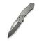 Ніж складаний туристичний Weknife Bogey (9.3 см) Bohler M390 / Titanium сірий