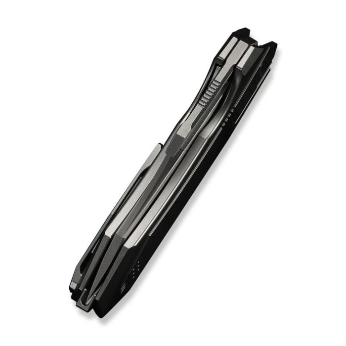 Ніж складаний туристичний Weknife Bogey (9.3 см) Bohler M390 / Titanium сірий