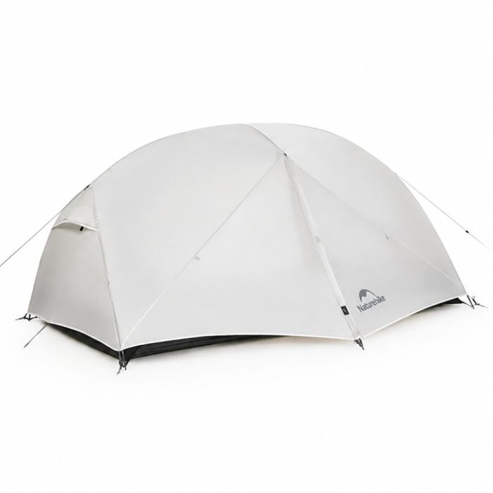 Намет надлегкий двомісний  з футпринтом Naturehike Mongar CNK2550WS037, 20D, сiрий