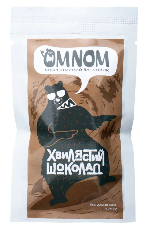 Батончик енергетичний OMNOM хвилястий шоколад