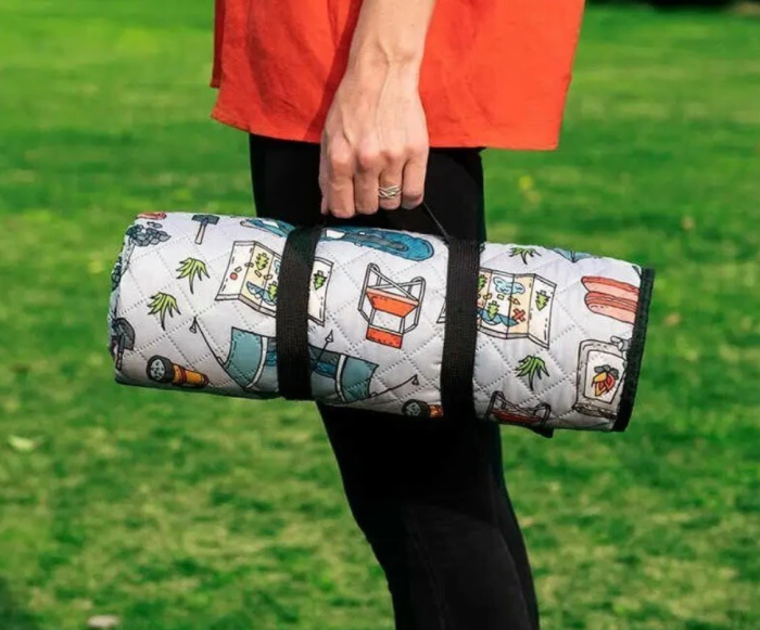 Килимок для пікніку Naturehike NH19D024-Z 200*180 cм, зелений ліс