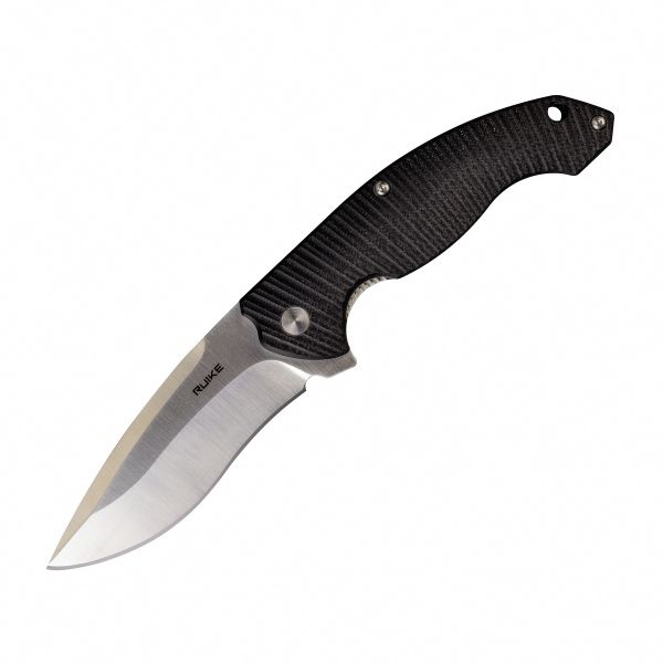 Ніж складаний туристичний Ruike Fang P852-B, (8.9 см) 14C28N / G10 чорний