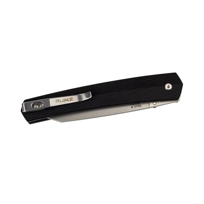 Ніж складаний туристичний Ruike Fang P865-B, (9.1 см) 14C28N / G10 чорний