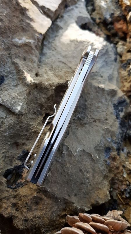 Ніж складаний туристичний Ruike P135-SF, (9.2 см) 14C28N / steel 420 сірий