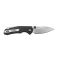 Ніж складаний кишеньковий Ruike P671-CB, (7 см) 14C28N / G10&carbon fiber чорний