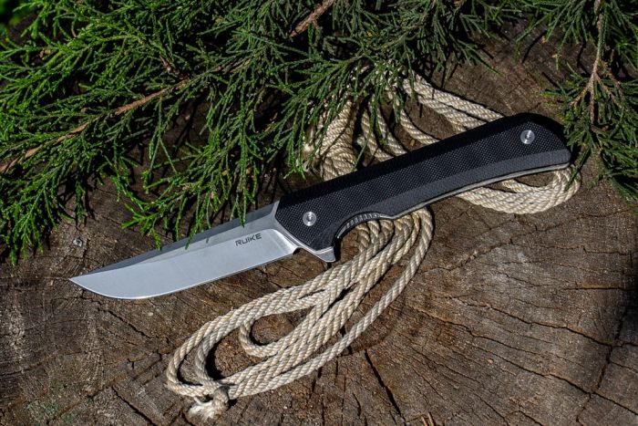 Ніж складаний туристичний Ruike Hussar P121-B, (9.2 см) 14C28N / G10 чорний