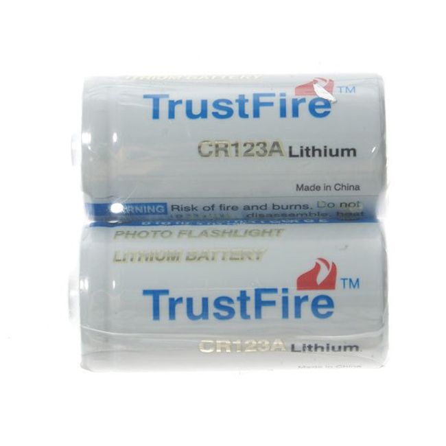 Батарея живлення CR123 Trustfire