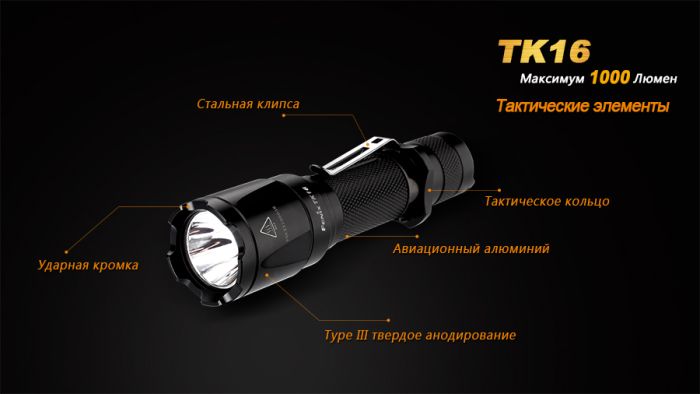 Ліхтар ручний Fenix TK16