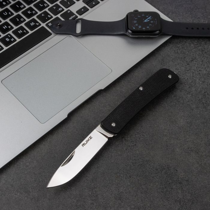 Багатофункціональний ніж Ruike Criterion S11, (5.3 см) 12C27 / G10 чорний