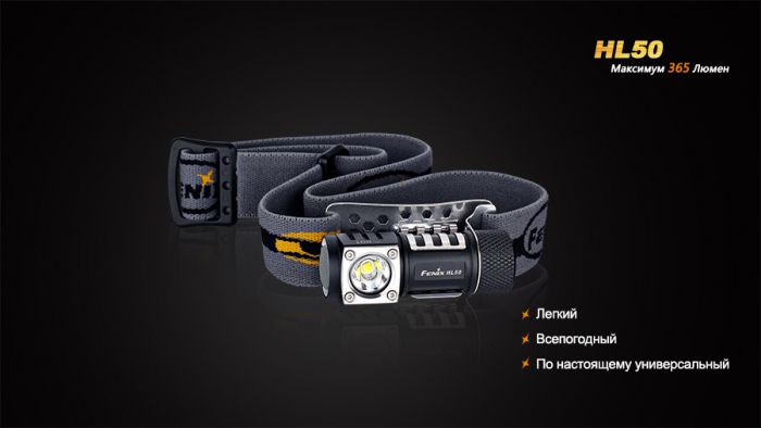 Ліхтар налобний Fenix HL50 XM-L2 T6