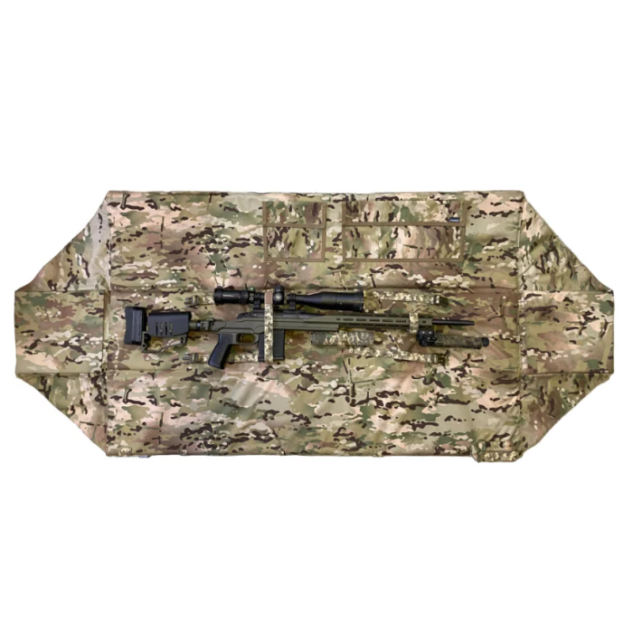 Транспортувальний чохол та снайперський мат DANAPER MSM (Modular Sniper Mat), MultiCam