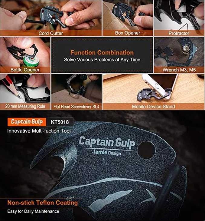 Міні-Мультитул NexTool Captain Gulp KT5018