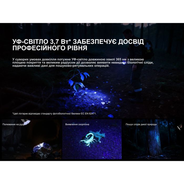 Ліхтар пошуковий ручний Fenix LR35R PRO