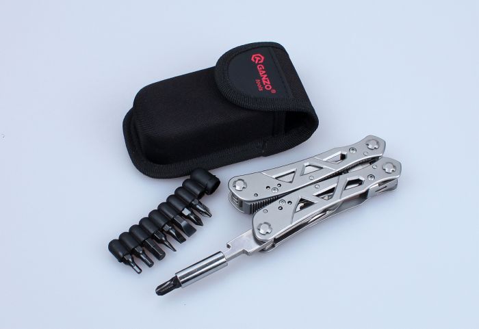 Мультитул Ganzo G112, (16.5 см) 13 функцій + біти та чохол